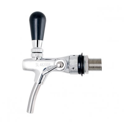 Lindr compensatorkraan Chrome 7 mm uitloop