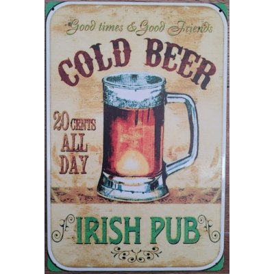 Irish pub reclamebord