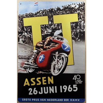 Dutch TT 1965 reclamebord