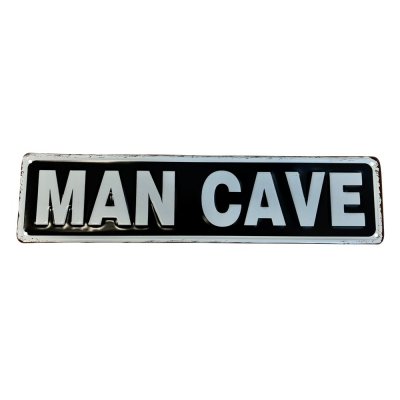 Mancave reclamebord