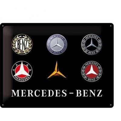 Mercedes-benz reclamebord