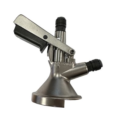 Fustkoppeling Micro Matic schuif 2x3/8 John Guest 
