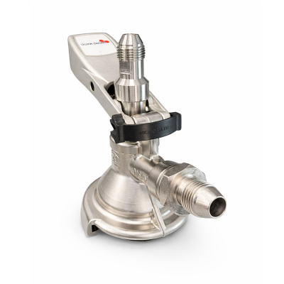 Micro Matic schuif vlak a fustkoppeling 2x3/8 