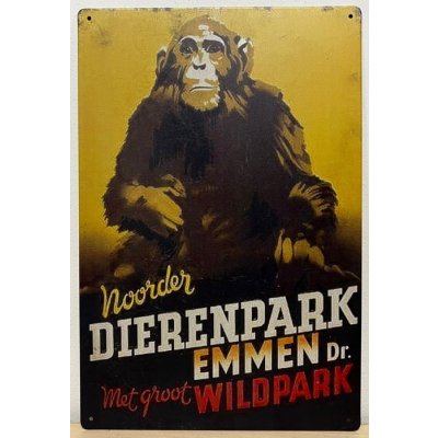 Noorder Dierenpark reclamebord