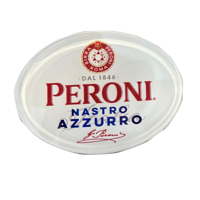 Ovale taplens Peroni plat