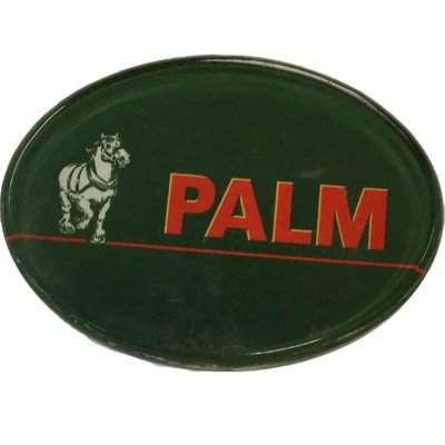 Occasion - Ovale taplens Palm plat 