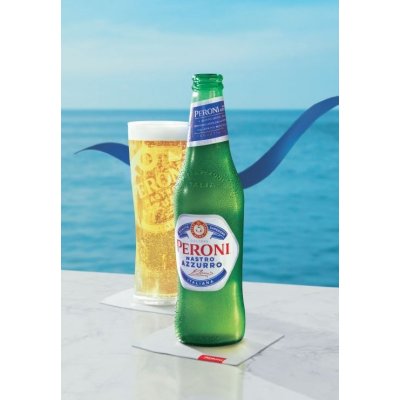 Reclamebord Peroni bier