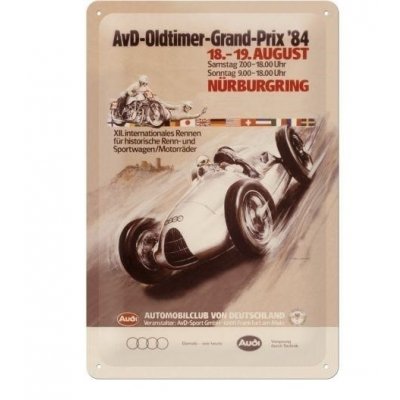 AvD-Oldtimer-Grand-Prix '84 reclamebord 