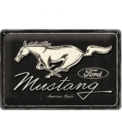 Ford Mustang reclamebord 