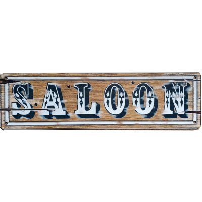 Saloon reclamebord