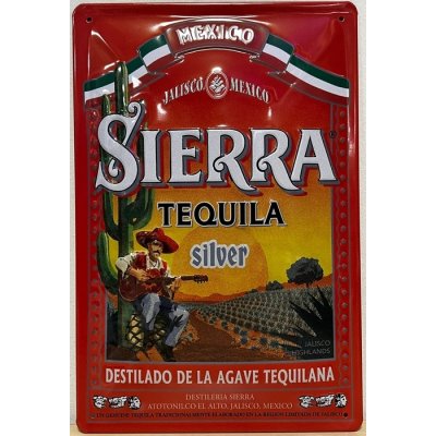 Sierra tequila reclamebord