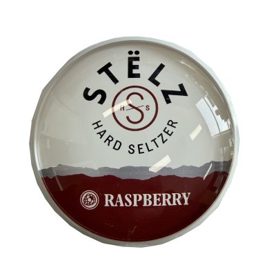 Taplens 69 mm Stelz raspberry