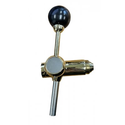 Tapkraan messing 8 mm uitloop