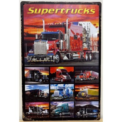 Supertrucks reclamebord