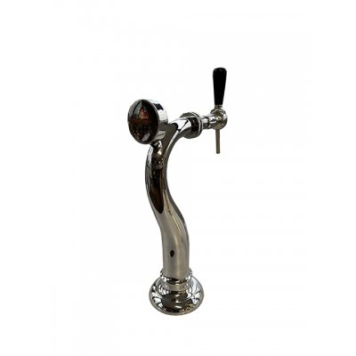 Showroommodel: Tapzuil Zwanehals Leffe 1 kraans chrome
