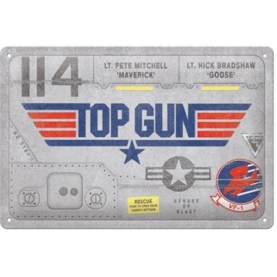 Top gun reclamebord 