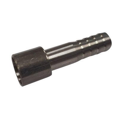 Tule recht voor 3/8 wartel 8mm