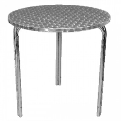 RVS stapelbare ronde tafel