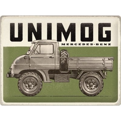 Unimog reclamebord