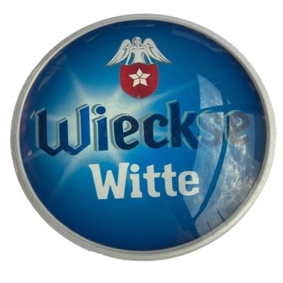 Occasion - Ronde taplens Wieckse witte bol 69 mmø