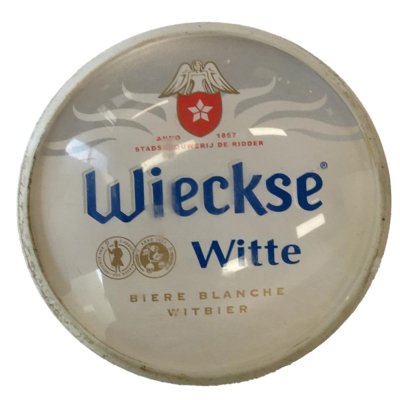 Occasion - Ronde taplens Wieckse witte bol 69 mmø 