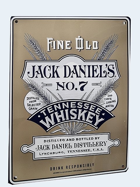 Optimistisch Renovatie Daarbij Jack Daniel's fine old reclamebord