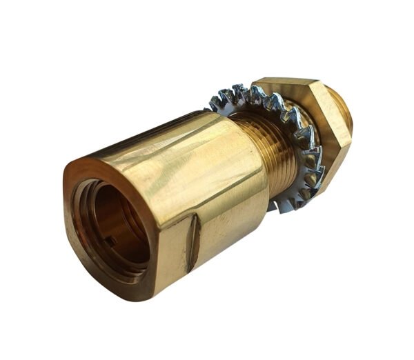 Kraanverlenger messing