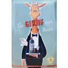 Een Giraf reclamebord