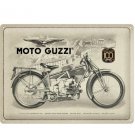 Moto Guzzi reclamebord 40x30 cm