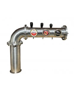 Occasion - Tapzuil Antiqua 3 kraans 69 mm lenzen