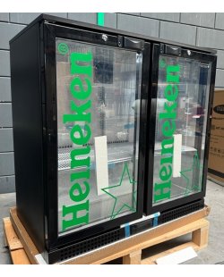 Heineken Tefcold display koeling dubbel met lichte schade
