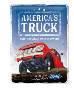 America's truck reclamebord