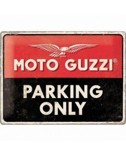 Moto Guzzi reclamebord