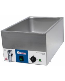 Bain-Marie Kitchenline met wateraftapkraan 1/1 gastronorm 150 mm