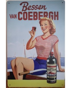 Bessen van Coebergh reclamebord