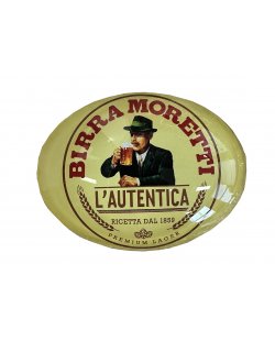Ovale taplens Birra Moretti 
