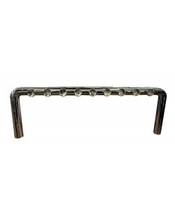 Showroommodel: Tapzuil Rainbow 9 kraans chrome met 69mm lenzen