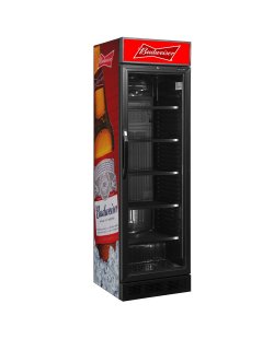 Budweiser glasdeurkoelkast 345 liter