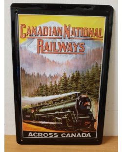 Canadian national railways reclamebord