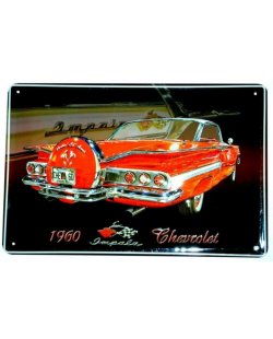Chevrolet 1960 reclamebord