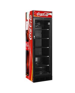 Showroommodel: Coca Cola glasdeurkoelkast 345 liter