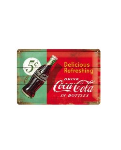 Coca Cola reclamebord relief