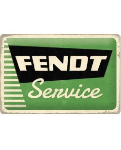 Fendt service reclamebord