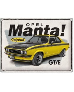 Opel Manta reclamebord