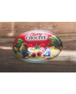 La Chouffe CHERRY reclamebord relief