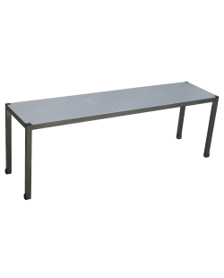 RVS etagere 1 niveau 400mm diep