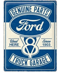 Ford genuine parts reclamebord