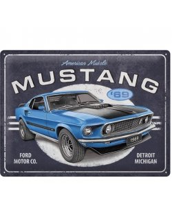 Ford Mustang '69 reclamebord