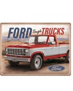 Ford tough truck reclamebord