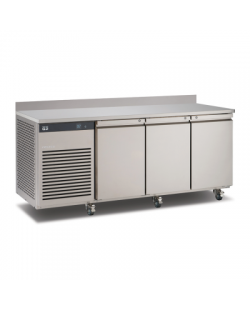 Foster EcoPro G2 1/3 koelwerkbank met 100 mm spatrand 3-deurs